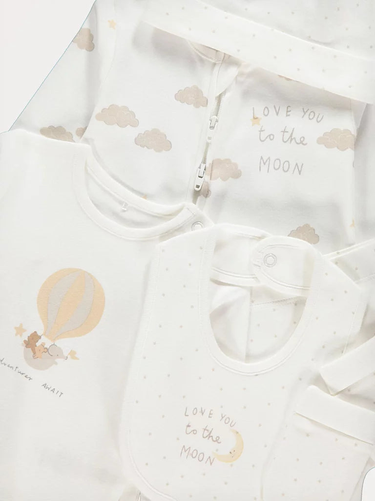 White Moon 6 Piece Starter Set