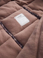 Brown Leopard Print Fleece Lined Footmuff
