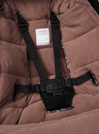Brown Leopard Print Fleece Lined Footmuff