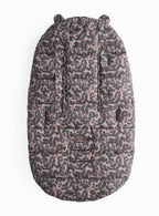 Brown Leopard Print Fleece Lined Footmuff