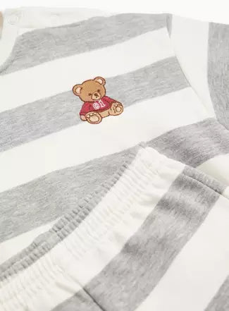 Mimi Pals Bear Sweat Set