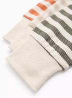 Woodland Animal Ribbed Pyjamas 3 Pack