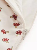 White Toadstool Print 2.5 Tog Sleeping Bag