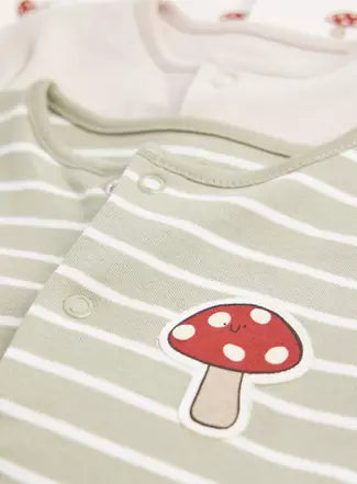 Toadstool & Fox Sleepsuits